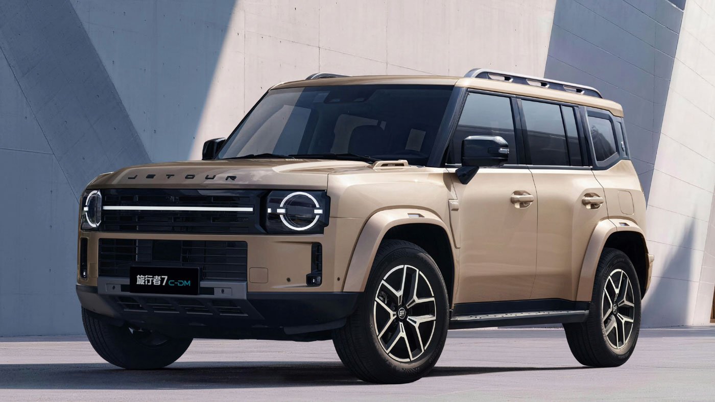 Jetour T2 Chinese Defender look-alike SUV