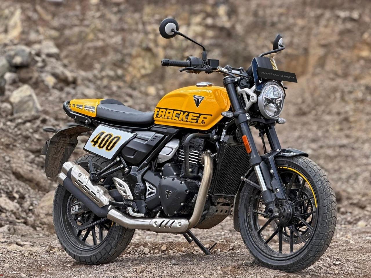 Triumph Tracker 400 performance tested